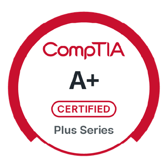 CompTIA A+ certification badge