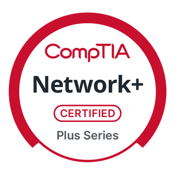 CompTIA Network+ certification badge