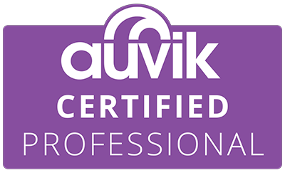 Auvik Certified Professional badge