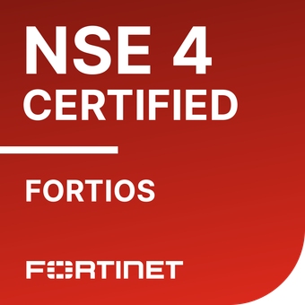 Fortinet NSE 4 certification badge