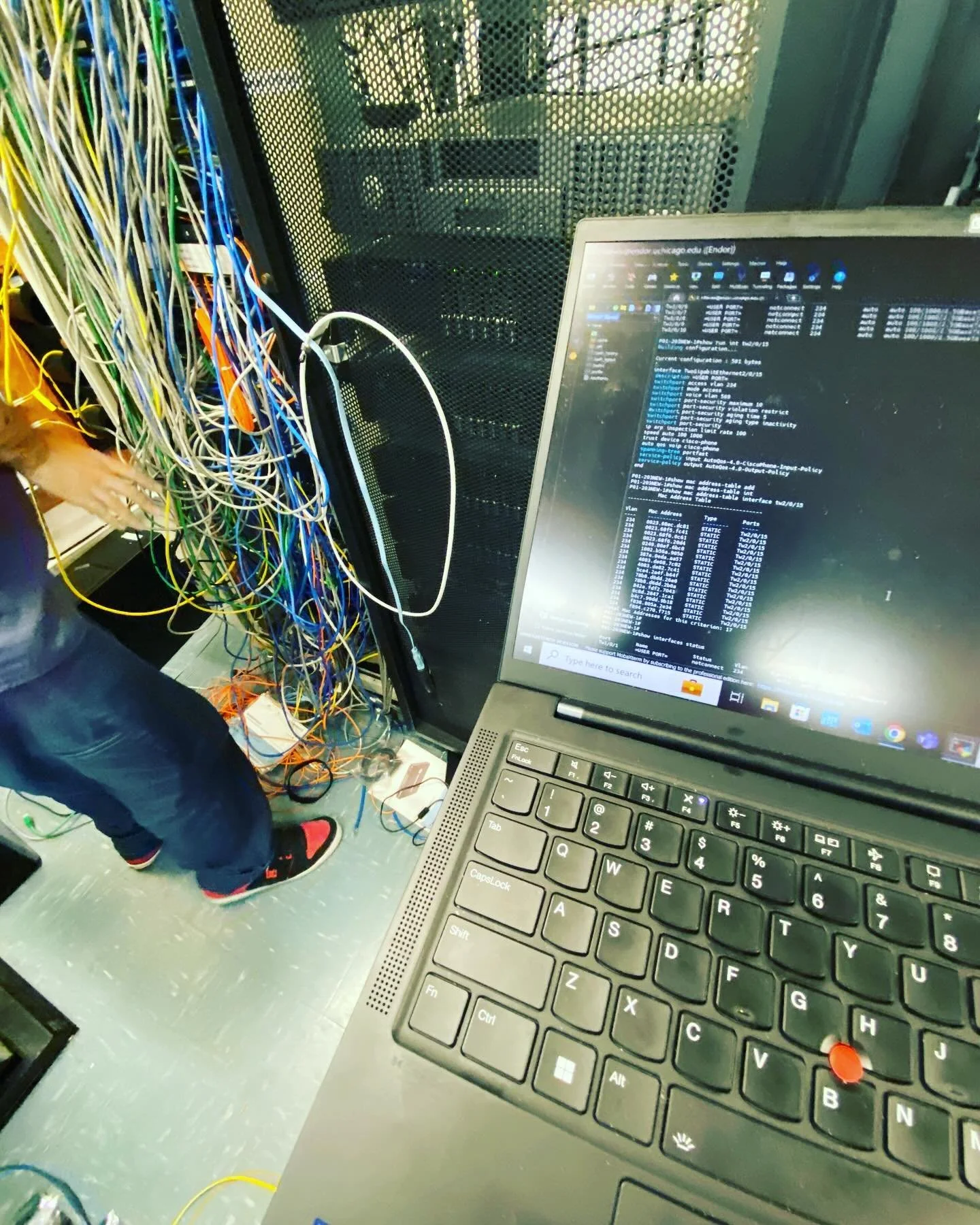 Network hardware installation